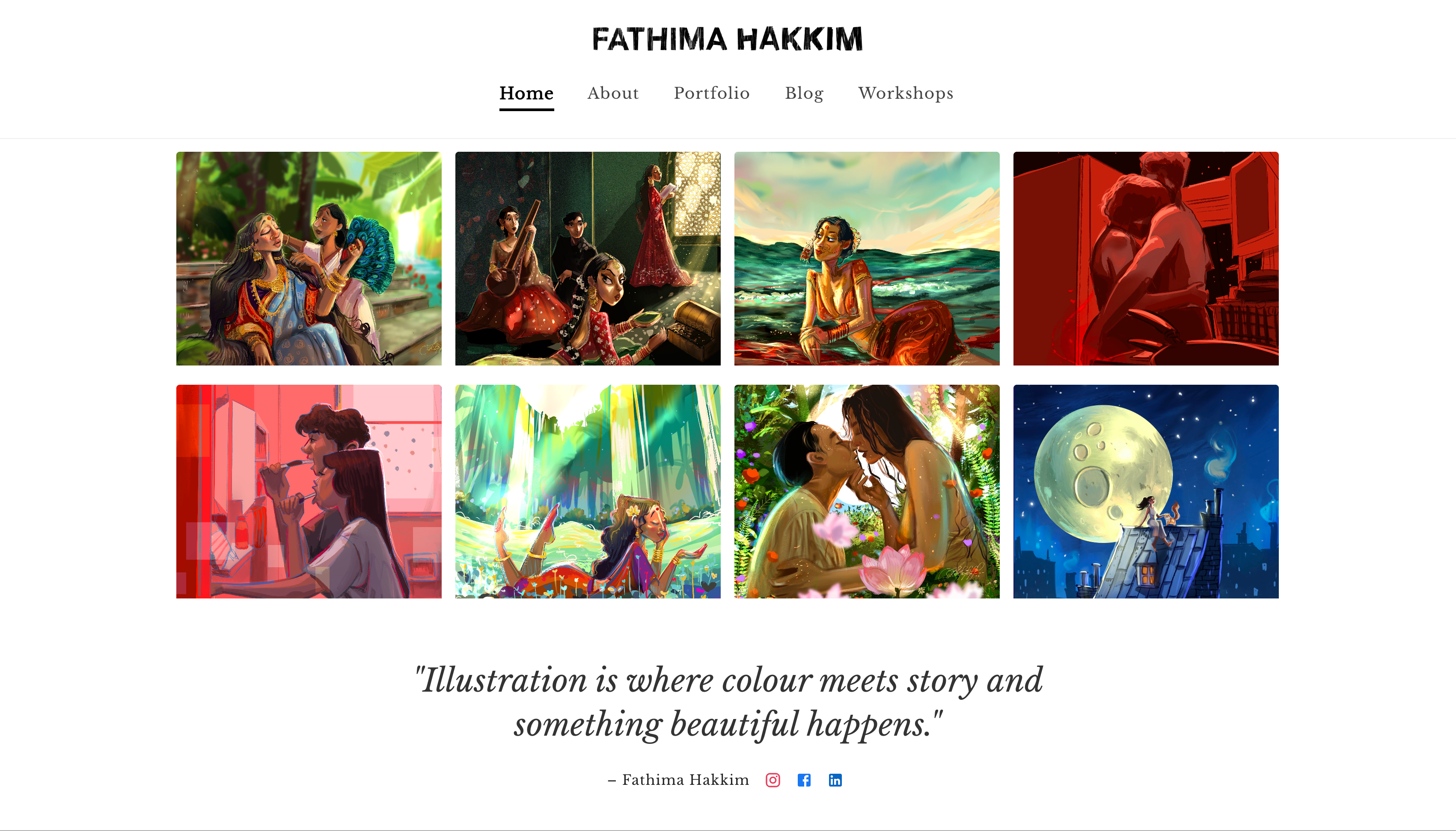 Fathima Hakkim Portfolio