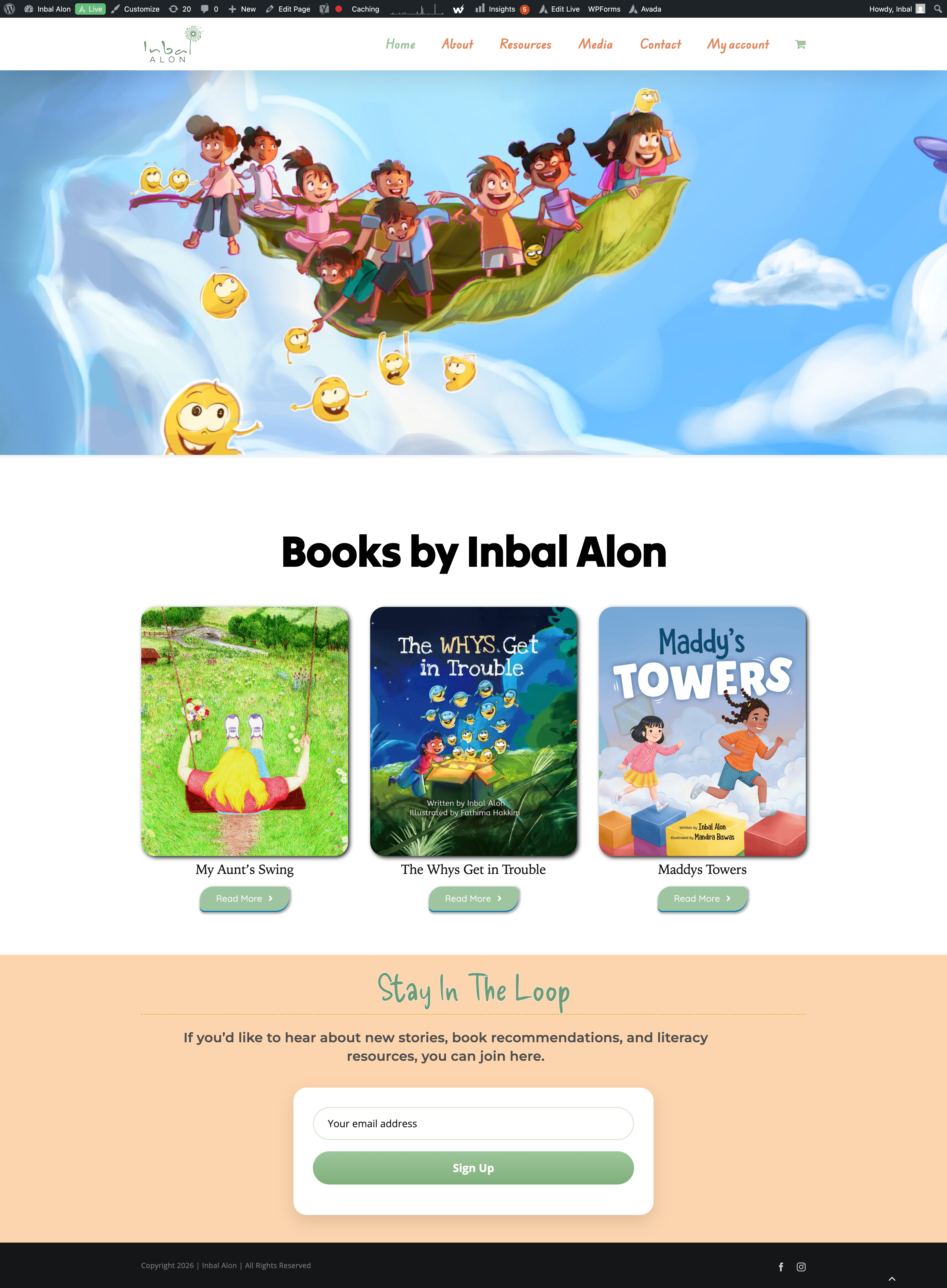 Inbal Alon Author Platform